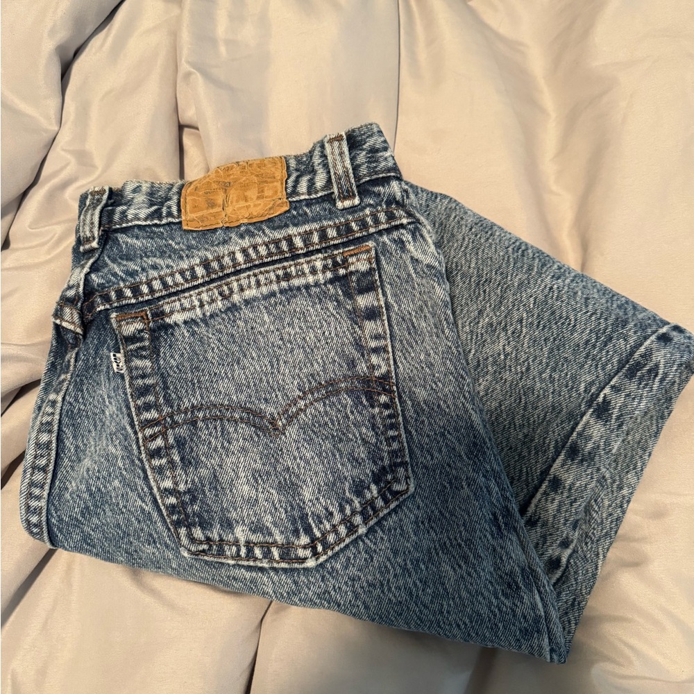 Vintage Levi’s acid wash jeans